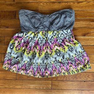 Billabong strapless top